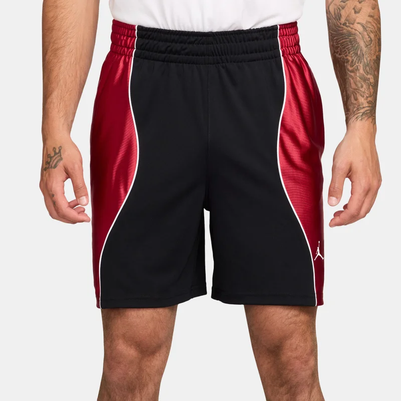 Jordan Black / Varsity Red Men's Dri-FIT Y2K Training Shorts for Men | Best Price UAE